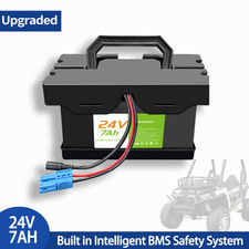 Newly Upgraded 24V 7Ah Battery for 24V UTV Dynacraft Realtre Kids Ride-On Cars