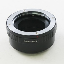 Rollei QBM mount lens to Sony NEX E Adapter NEX-7 A9 II A7 A7R IV A6000 A6700