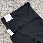 Aeropostale Aero Black Mid Rise Foldover Flare Yoga Legging Elastic Waist Size S — photo 1