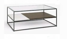 John Lewis + Swoon brunel Coffee/side Table. Marble/Mango Wood/Glass 14R2 RR£599