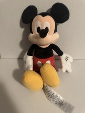 Disney Plush Classic Mickey Mouse Stuffed Animal, 12", Excellent Condition