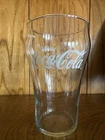 Vintage Coca Cola Classic Logo Drinking Glass Bell Soda Clear Enjoy Coke 32oz