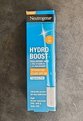 Neutrogena ''Hydro Boost''  Hydrating Fluid SPF 50  Hyaluronic Acid  15 ml Neu!