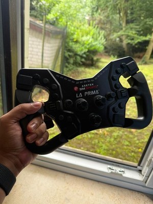Asetek SimSports LaPrima Formula Button Box + Formula Grip   Neuwertiger Zustand