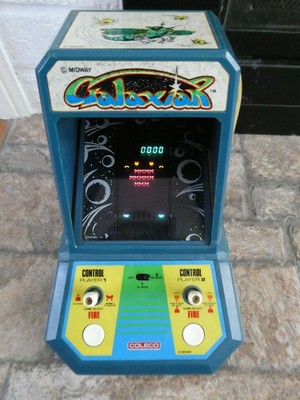 Vintage Coleco Galaxian Tabletop Arcade Video Game 1981 Works Great!  W/Mechelus