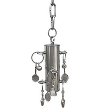 Stainless Steel Bird Toys Hang Bell Ornaments Pet Parrot Bell Bird Chewing Toy