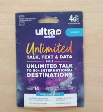 Ultra Mobile Triple Punch Mini/Micro/Nano SIM Card, Purple