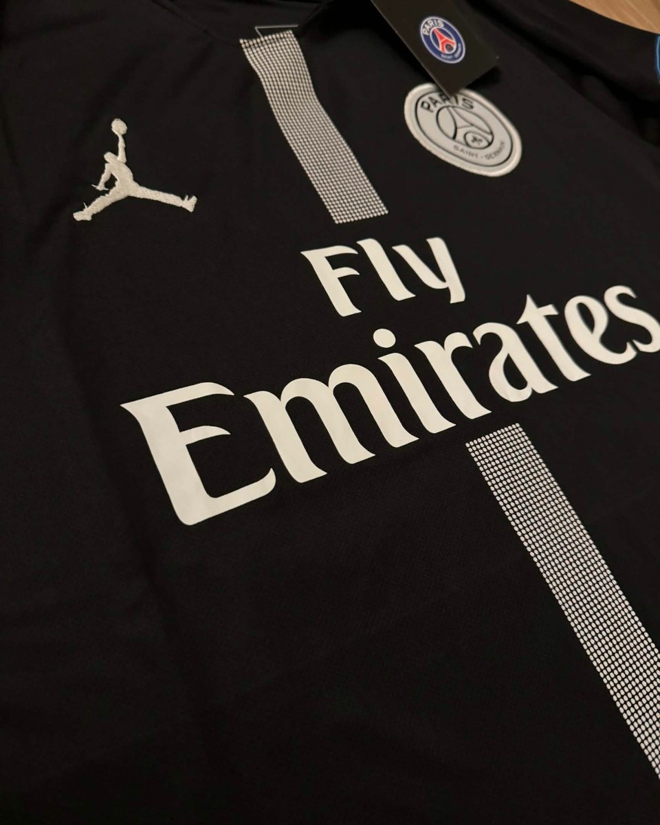 Neymar JR 10 PSG Black Jersey 2018-2019 Champions League | eBay