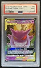 2019 Pokemon SM Team Up Gengar Mimikyu Holo #53/181 PSA 9
