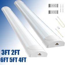 LED Strip Light 2ft 3ft 4ft 5ft Batten Tube Light Garage Workshop Office Lamp