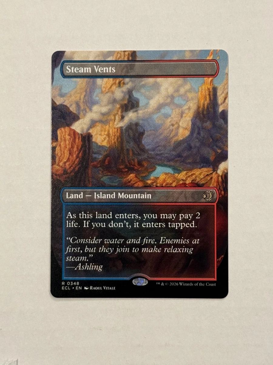 Steam Vents Magic: The Gathering Trading Card Games Individual