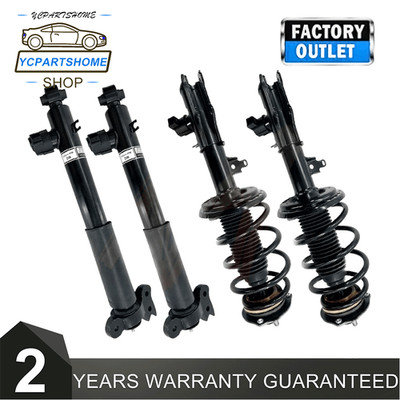 4Pcs Front & Rear Shock Struts Assys CDC Fit Cadillac XT5 GMC Acadia 2017-2020