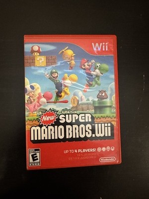 New Super Mario Bros. Wii - Nintendo Wii - 2009 - COMPLETE - Tested