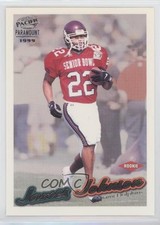 1999 Pacific Paramount James Johnson #124 Rookie RC 00r3