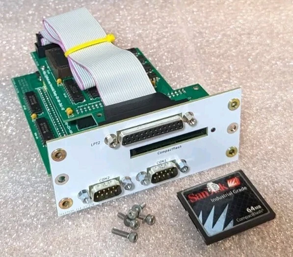 Tandy 1000 EX/HX 3-in-1 V2 Adapter-Dual Serial + Parallel + RAM + XTIDE Upgrade - Image 3 of 4