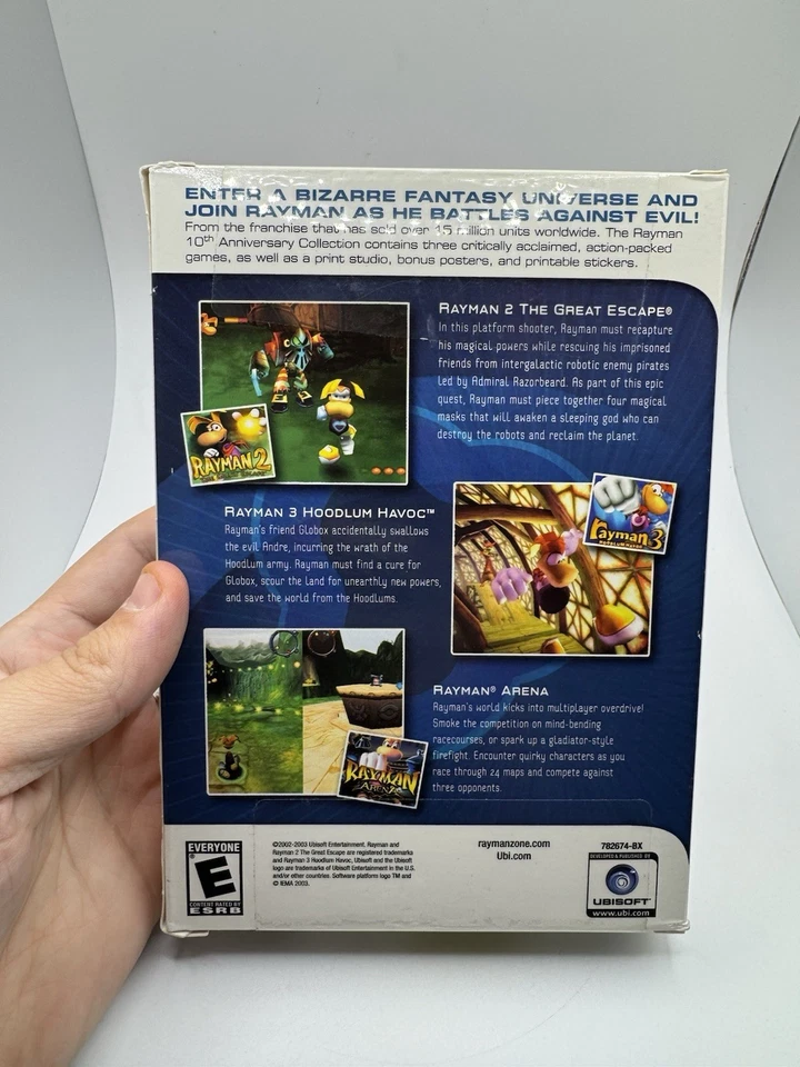 Rayman 10th Anniversary Collection PC Game Arena The Great Escape Hoodlum Havoc - Image 4 of 4