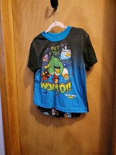 Boys, Angry Birds Space Out, Colorful Summer PJ's sz 6/7