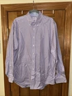 Brooks Brothers Men’s Med The Original Polo Shirt Gingham Button Down Shirt