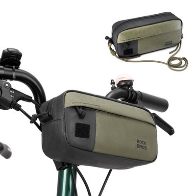 ROCKBROS Fahrradlenkertasche Lenkertasche Wasserabweisend Schultertasche 1,5L