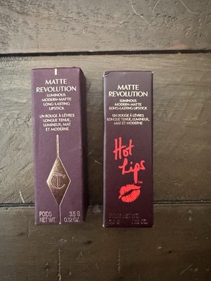 2 New Charlotte Tilbury Lipstick Matte Revolution
