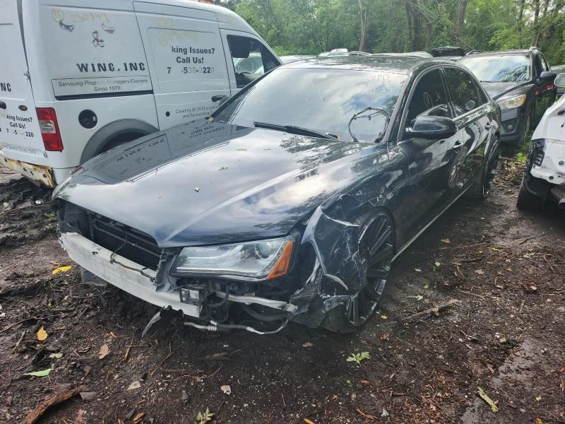 Driver Left Rear Side Door Without Laminated Glass Fits 11-18 AUDI A8 1411773 Foto 2 de 4
