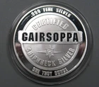 SS GAIRSOPPA WWII Shipwreck 1941 World War II 1oz .999 FINE Silver round