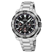 Watch Festina F20724/7 CHRONO BIKE Man 46mm Stainless steel