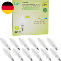 GY E14 LED Neutralweiss Lampe 4.9W 4000K 807 Lumen Neutralweiß Leuchtmittel,C37
