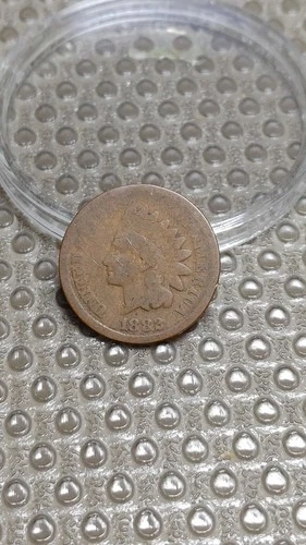 1882 Indian Head Cent Penny Original G Good                                 Y955