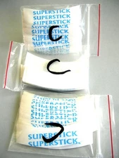 Walker Tape Super Stick Support Shape C Tape 3-pks =108 Piece Wig Toupee