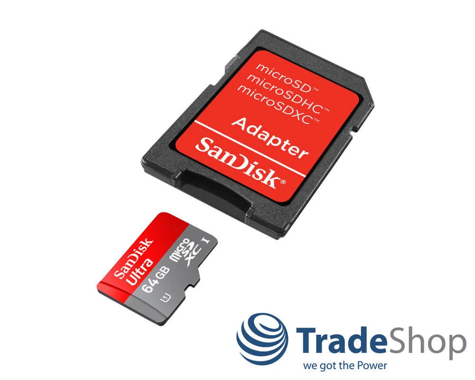 SanDisk Ultra SD Speicherkarte 32GB/64GB/128GB/256GB class 10 bis zu 150MB/s - Bild 3 von 4