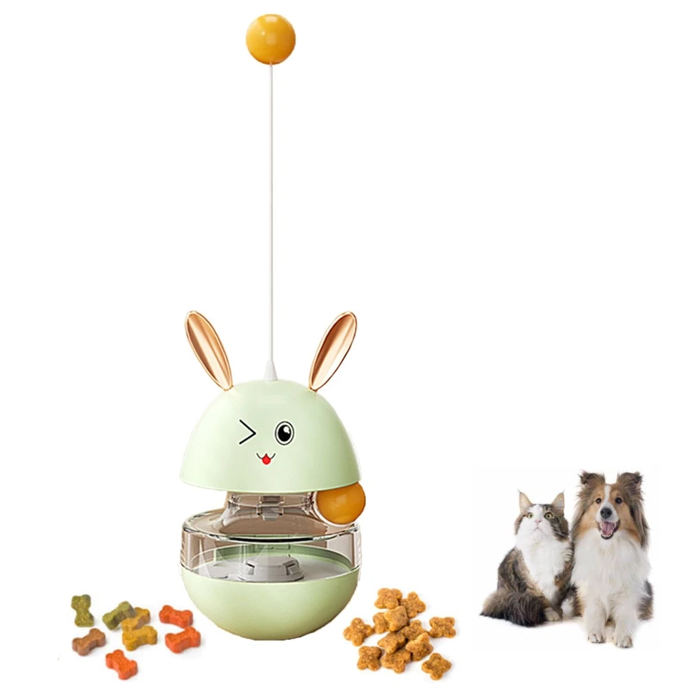 Tumbler Leaker Teaser Cat Toy Interactive Dog Cat Toy Food Dispensing Puzzle Toy Tumbler Leaker Teaser Cat Toy Interactive Dog Cat Toy Food Dispensing Puzzle Toy