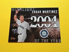 2015 Edgar Martinez Topps #H-57 Highlight Of The Year Insert 