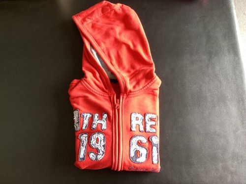 Boys Hoodie Aged 5-6 years. Orange. George. - Picture 3 of 4