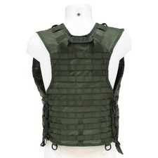 NL Tactical Survival Combat Kampfweste Outdoor Weste Gefechtsweste oliv Gr. L