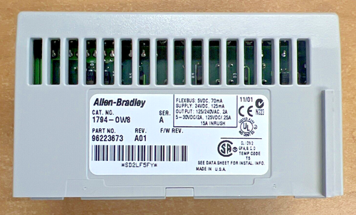 Allen Bradley 1794-OW8 -Relay Output *Guaranteed Working Condition* - Bild 2 von 4