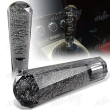 Universal Black Vip 150mm Transparent Manual Diamond Crystal Bubble Shift Knob