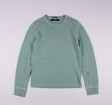 Men's Vintage Stone Island Denims Pastel Mint Sweatshirt Size M