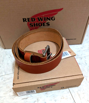 Red Wing Heritage Leather Belt Black Cherry Oro Brown 97695 96545