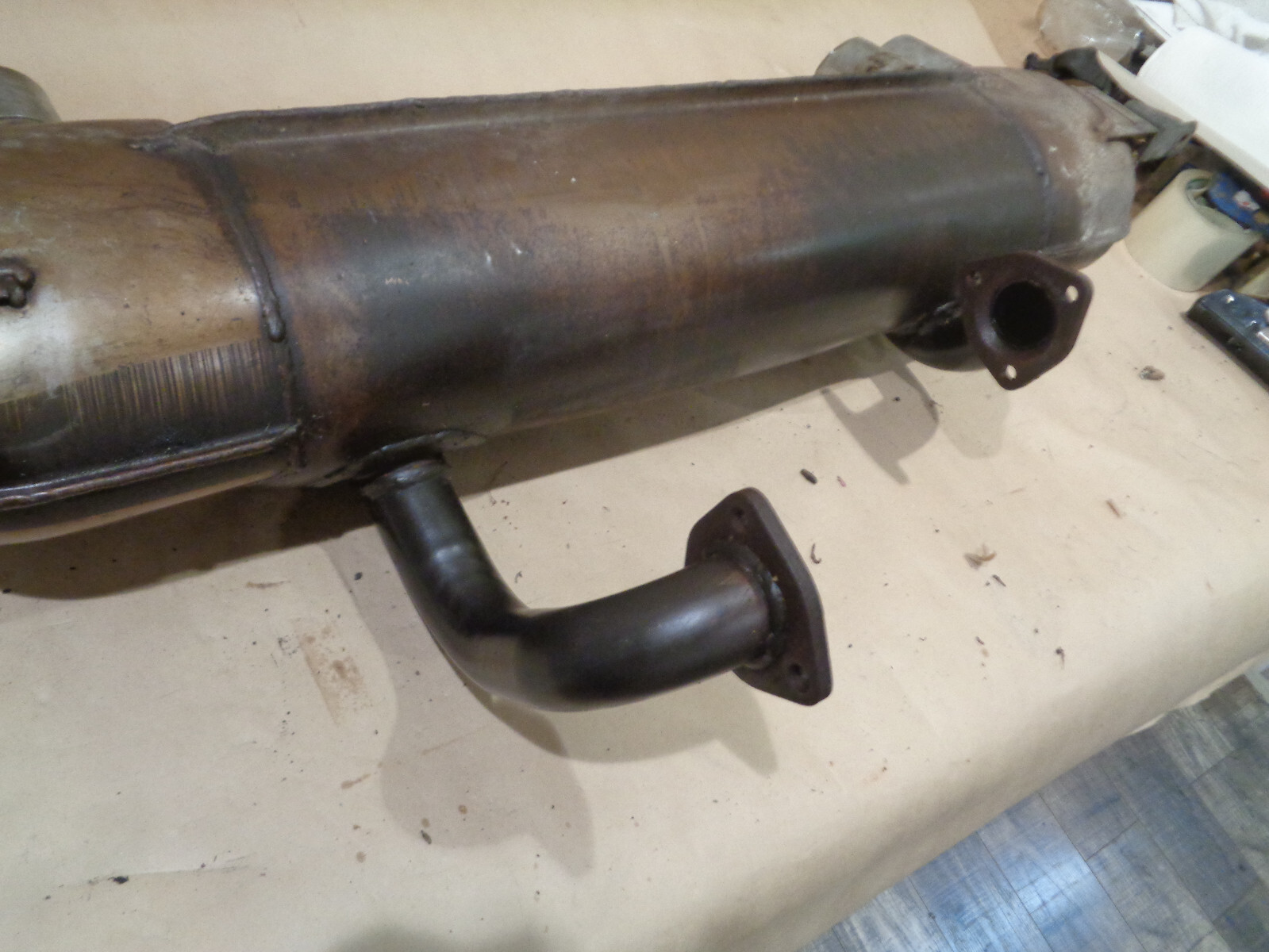 Ferrari 308 GTBI/GTSI Quattrovavole 82-83 - Muffler / Silencer - P/N 118824