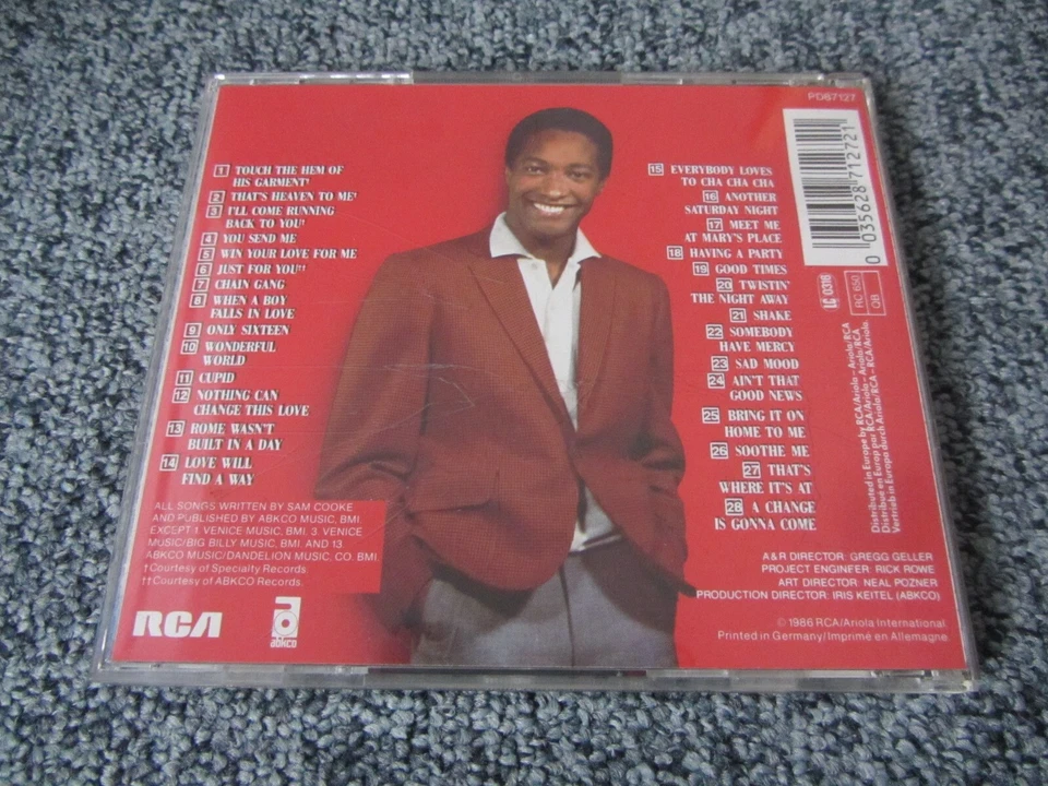 CD Album: Sam Cooke - The Man And His Music 1986 RCA PD 87127 - Bild 2 von 3