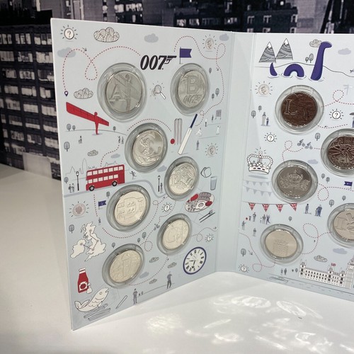 Royal Mint 2018 10p Komplettset 26 Buchstaben Münzen A bis Z + Sammleralbum - Bild 5 von 10