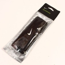 Nike Swoosh Headband Athletic Sport Team UNISEX BLACK