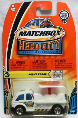 Matchbox 1:64 Scale 2003 Hero City Series POLICE RADAR