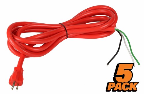 QTY 5 - Toledo Pipe 46740 Power Cord fits RIDGID® 300 535 1224 Pipe Threader - Picture 1 of 4