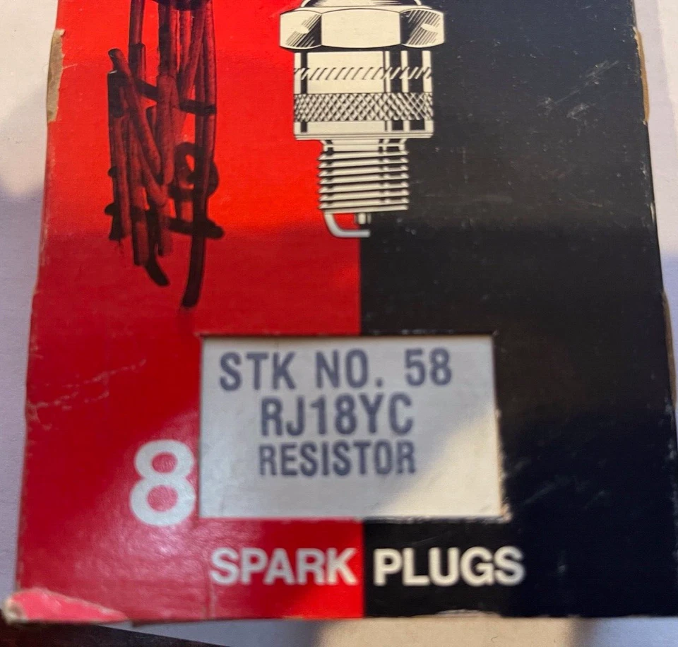 Bujía Champion Resistor (1 lote = 8 bujías) (RJ18YC) (Onan #3) Foto 2 de 3