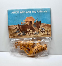 Vintage Arco Noah  s Ark Animal Tiger Pack NOS