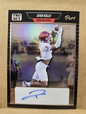 Josh Kelly 2023 LEAF PRO SET PURE AUTO 6/8 Card #PSAJK1 Texas Tech Red Raiders 