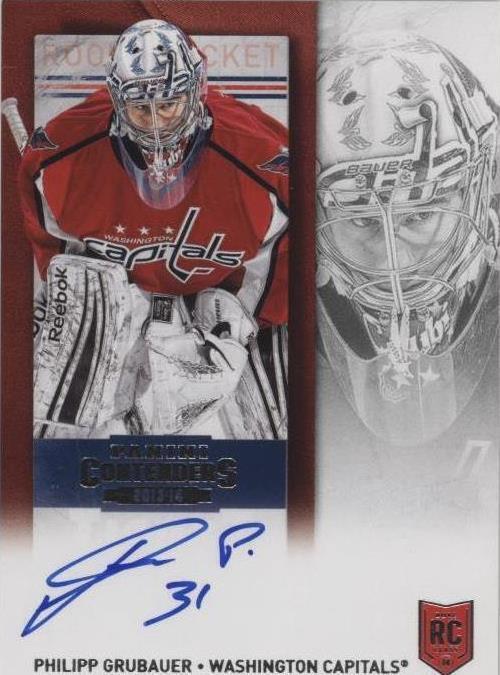 2013-14 Panini Playoff Contenders - Philipp Grubauer #208 - 1 of 1