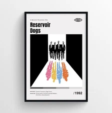 Reservoir Dogs Movie Poster Print, Wall Art - Unframed